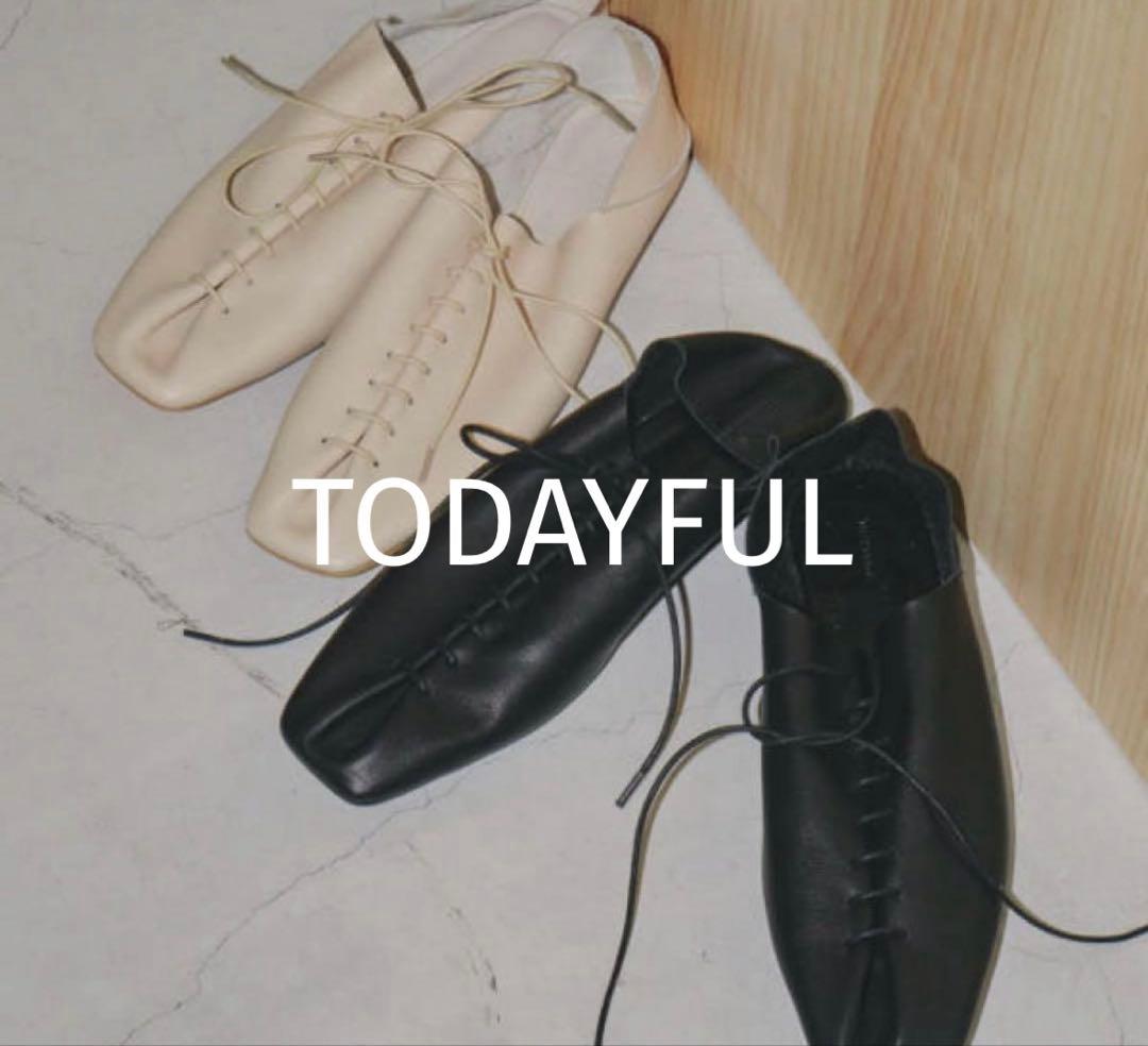 TODAYFUL Laceup Leather Shoes 37 黒 箱あり TODAYFUL トゥデイフル Laceup Leather Shoes｜BORN FREE ONLINE SHOP