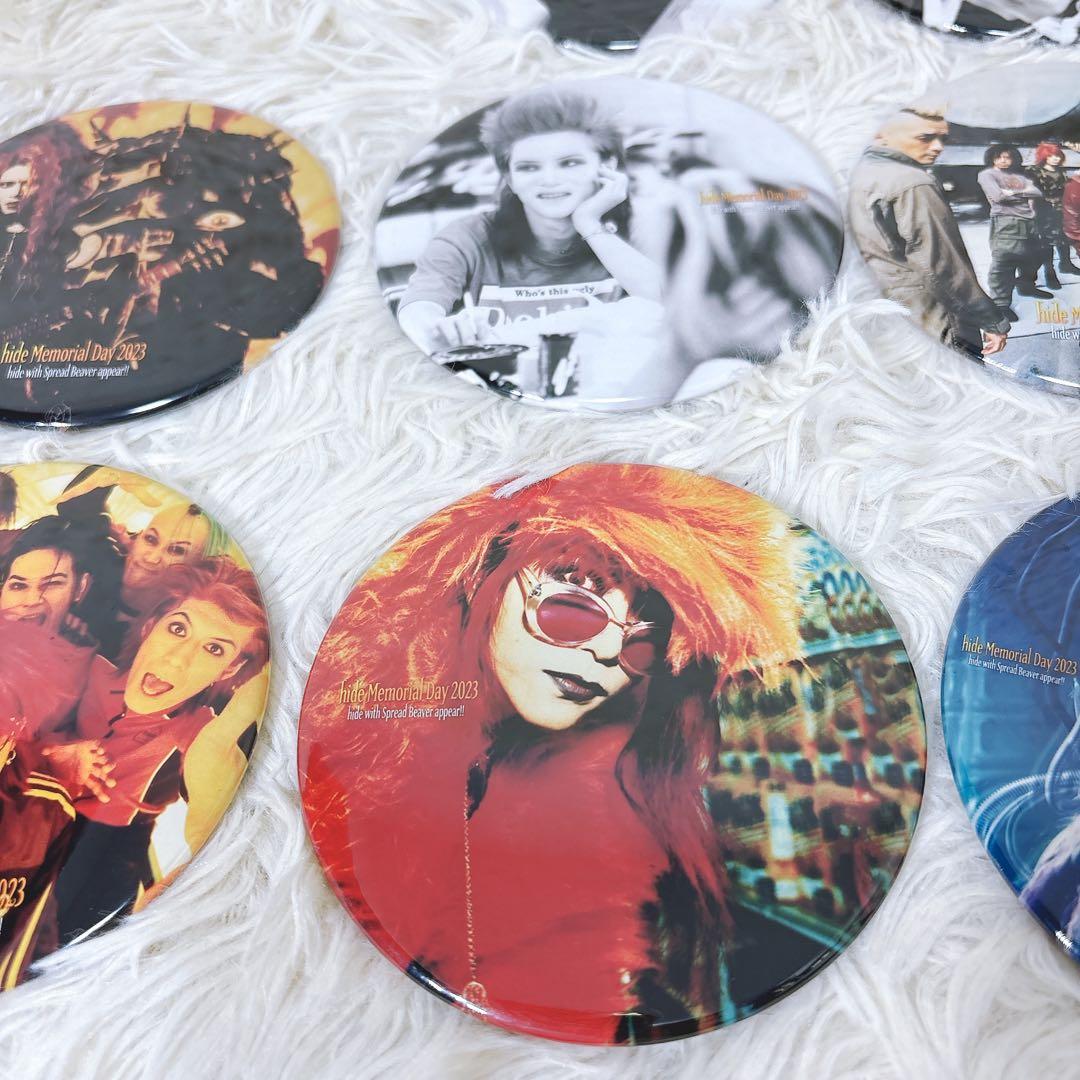 hide Memorial Day 2023】特大缶バッジ 10種 フルコンプ