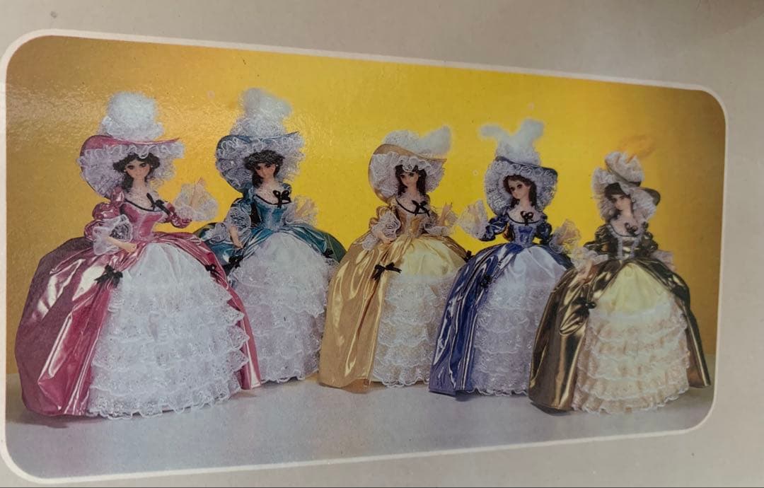 アンティーク オルゴール miss ROSA 人形 ドール 昭和レトロ