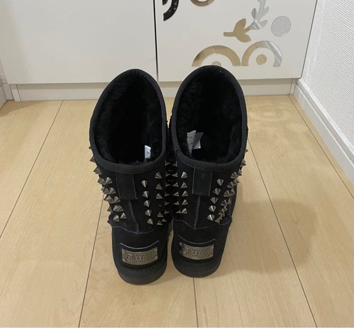 LAセレブ着用 ピストル シープスキンブーツ 24cm - メルカリ