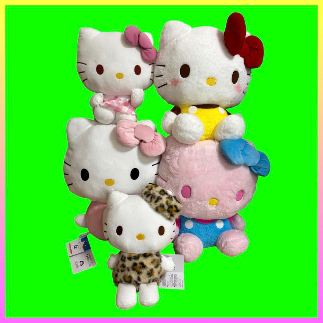 ハローキティ】ぬいぐるみ5種セット - メルカリ