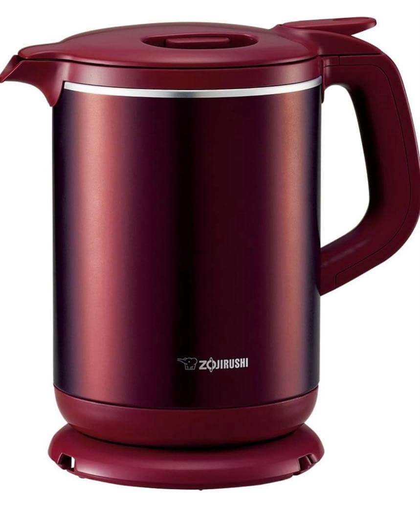 新品☆象印 電気ケトル 1.0L 沸騰後1時間90℃保温 CK-AW10-RM