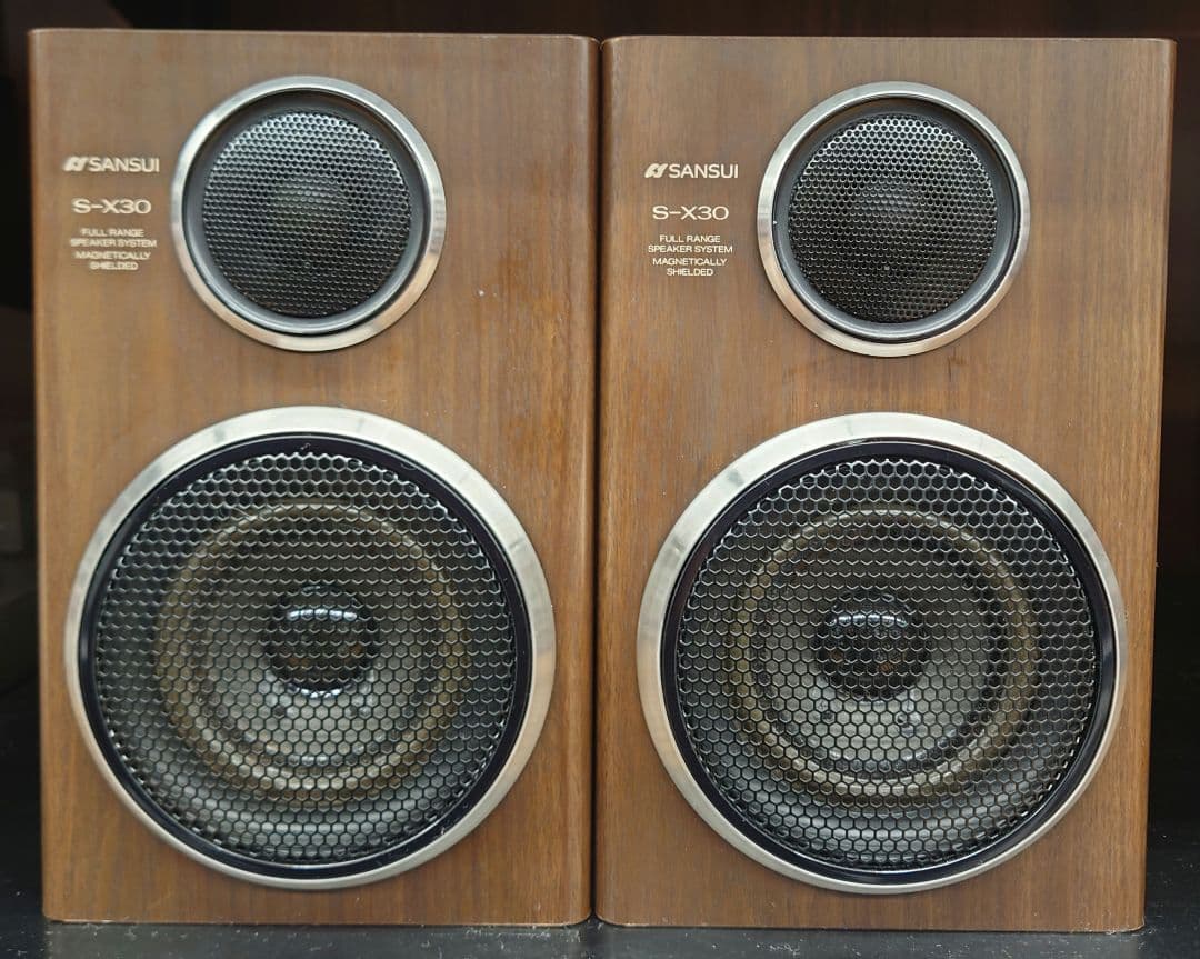 SANSUI S-X30 スピーカーペア - メルカリ
