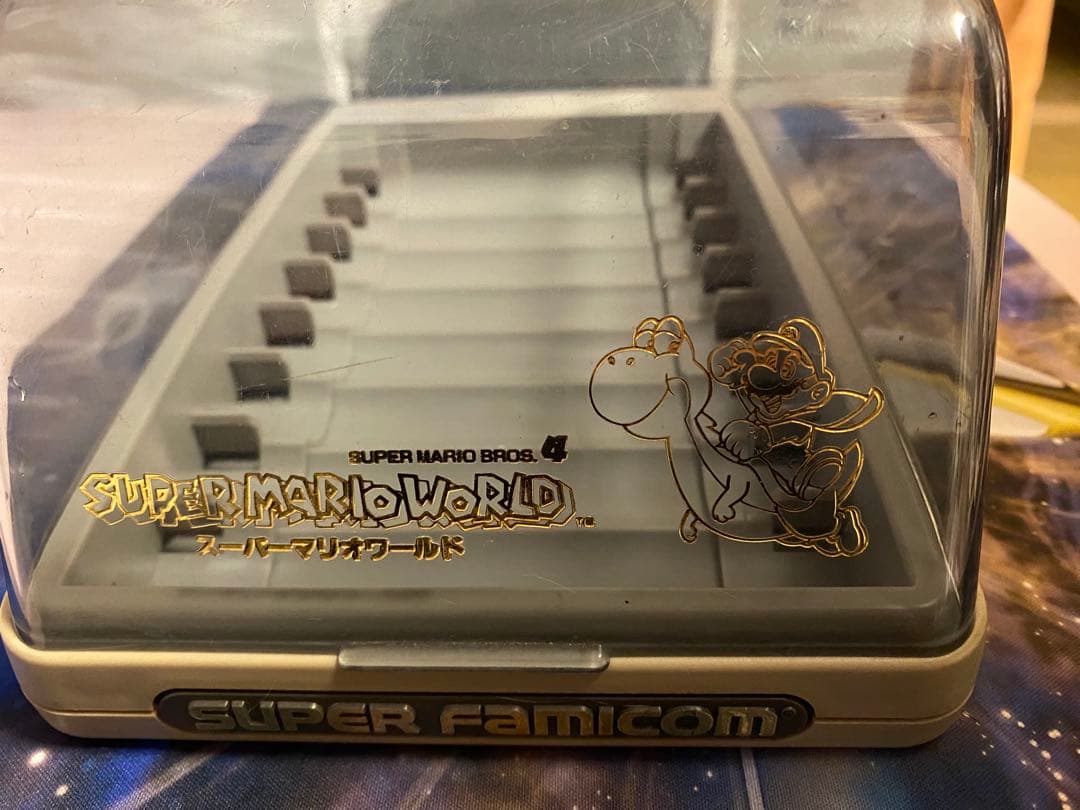 スーパーファミコン カセットケース スーパーマリオワールド - メルカリ