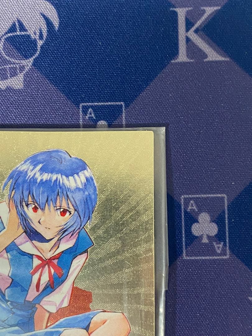 エヴァンゲリオン カードダスマスターズ 綾波レイ プラチナバージョン