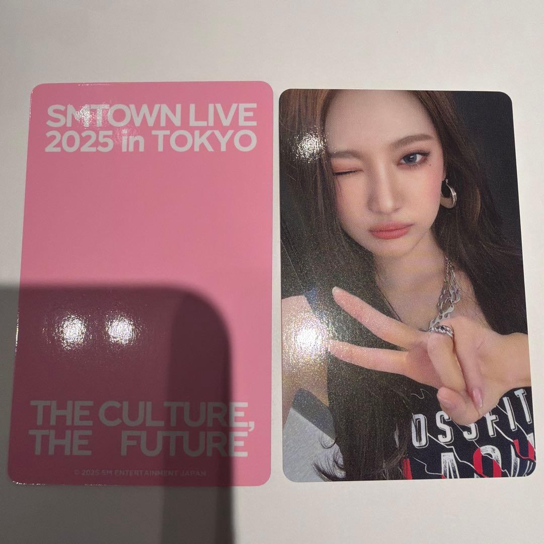 smtown トレカ aespa エスパ ニンニン 福岡 東京ドーム ラントレ