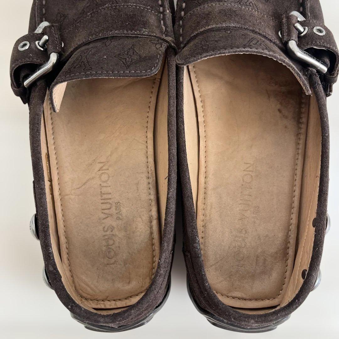 ルイヴィトン ドライビングシューズ ローファー 8 モノグラム