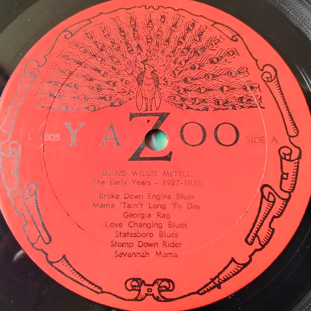 BLIND WILLIE McTELL 1927-1933 レコード ブルース - メルカリ