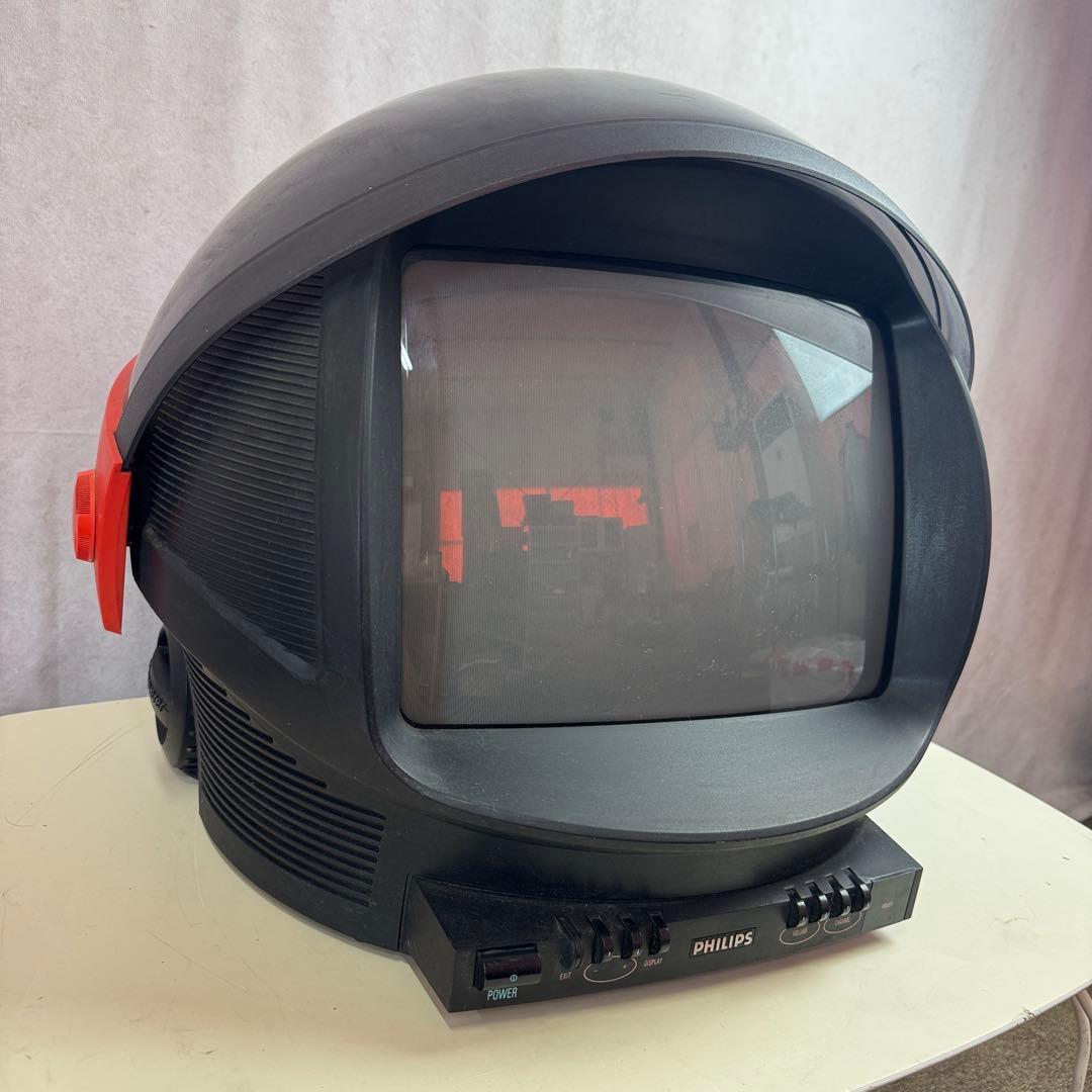 PHILIPS ヘルメット型テレビ TV discoverer 14S11B - メルカリ