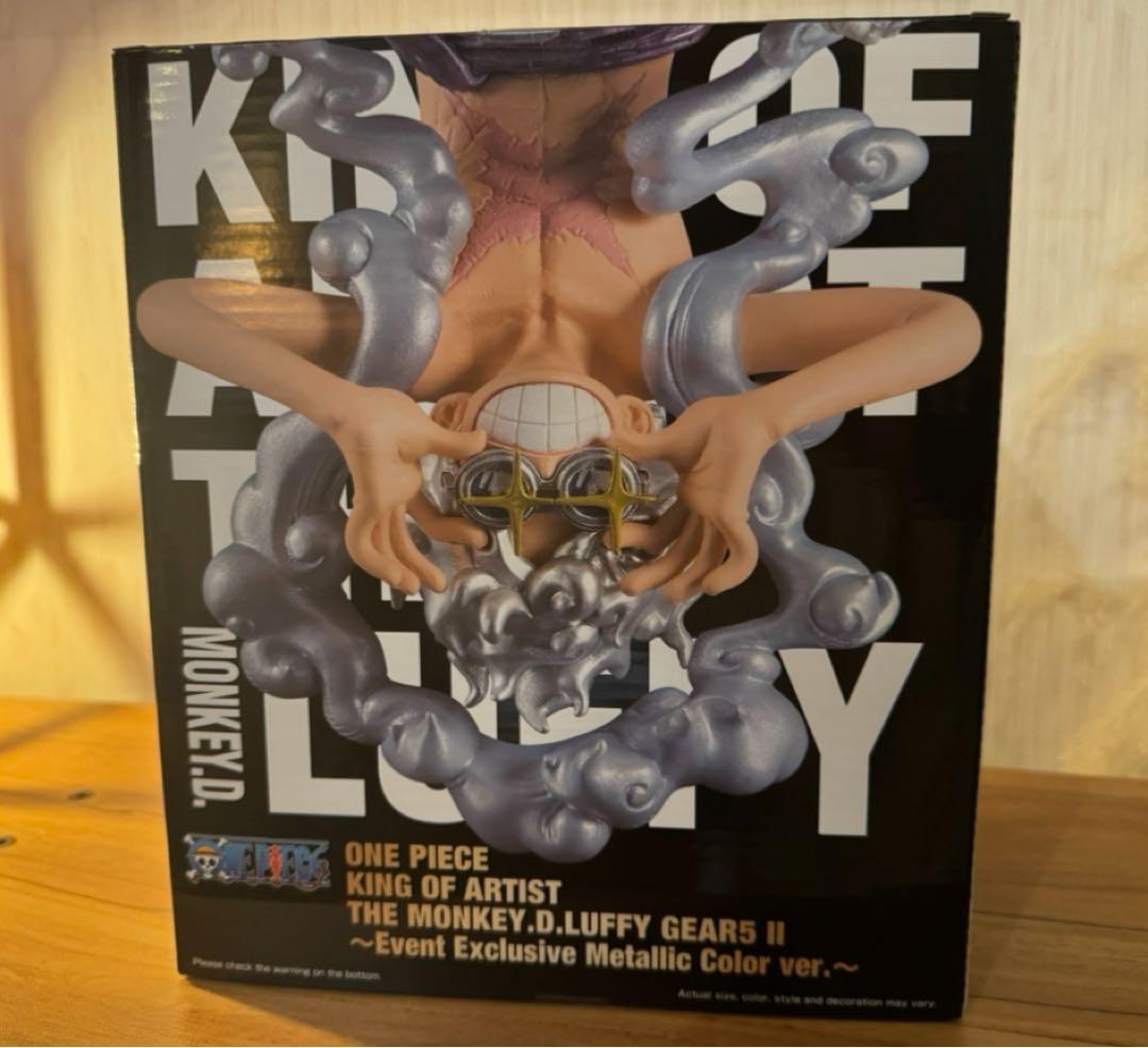 ワンピース】ルフィフィギュア ギガ5 ONE PIECE KOA メタリック - メルカリ