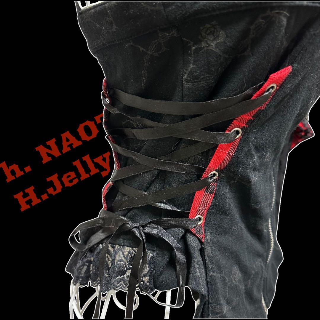 ☆美品☆h.NAOTO☆H.jellyジェリー☆インナー付長袖カーデ☆ゴスロリ