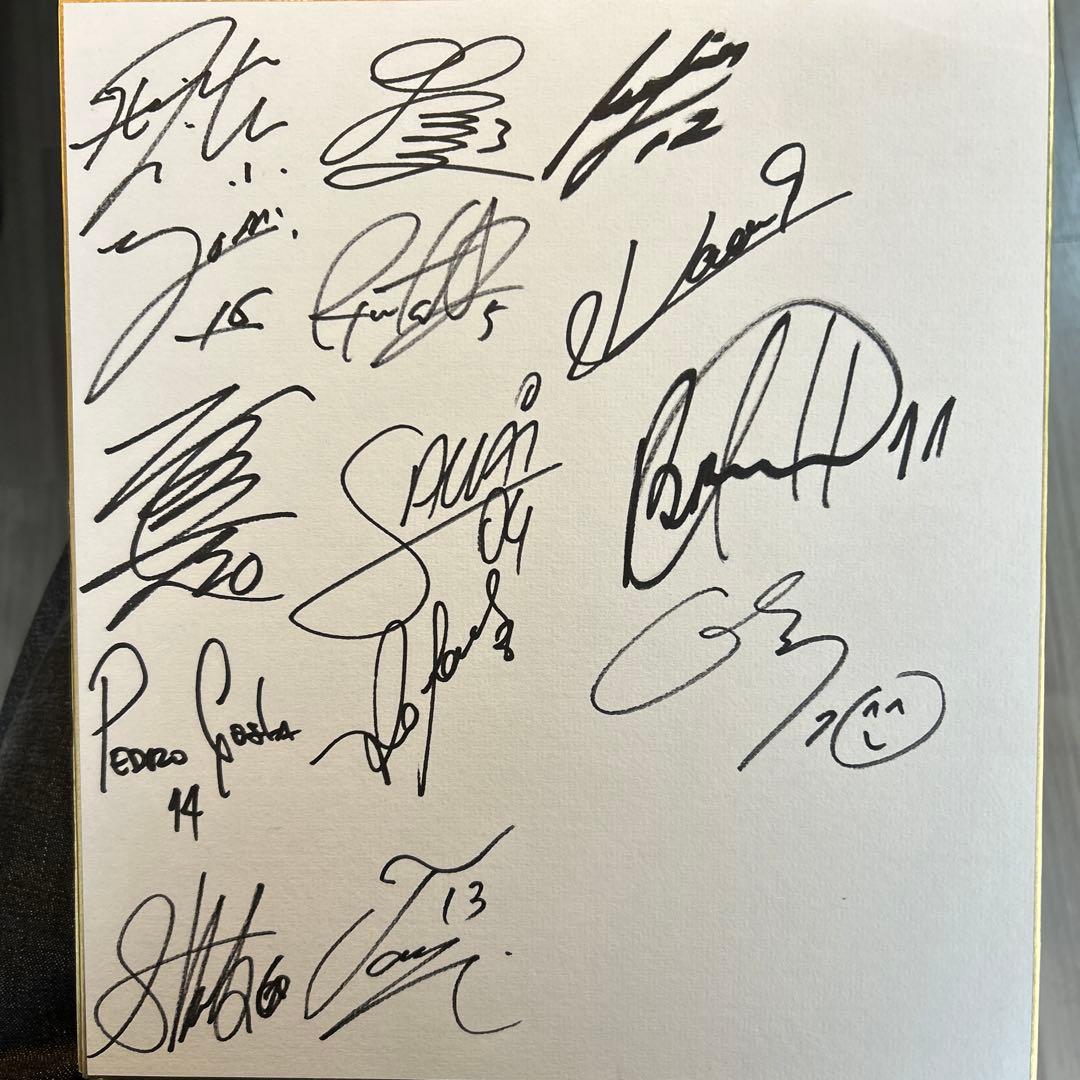 名古屋オーシャンズ 選手サイン集 名古屋オーシャンズ選手のサイン入り写真が届きました。 | ヤマダ