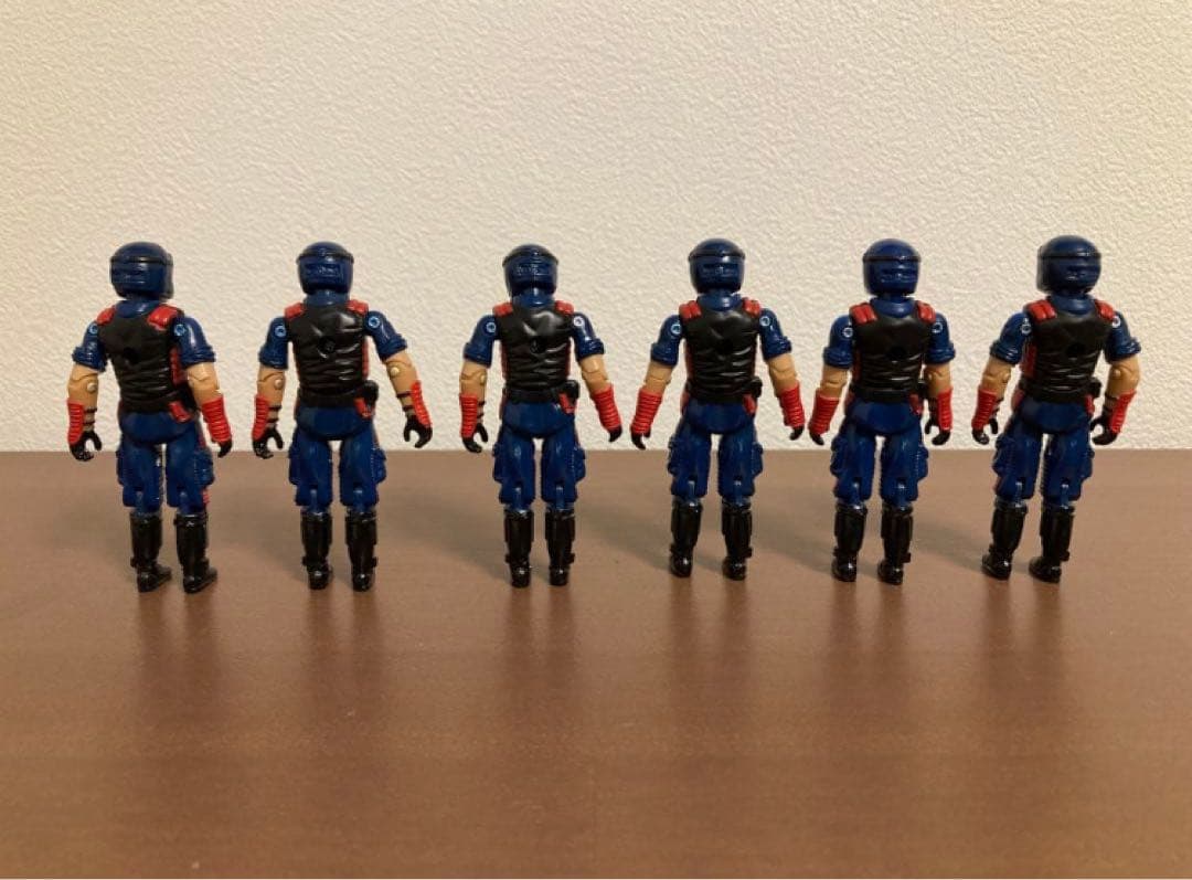 GIジョー コブラ バイパー 6体セット 3.75 - メルカリ