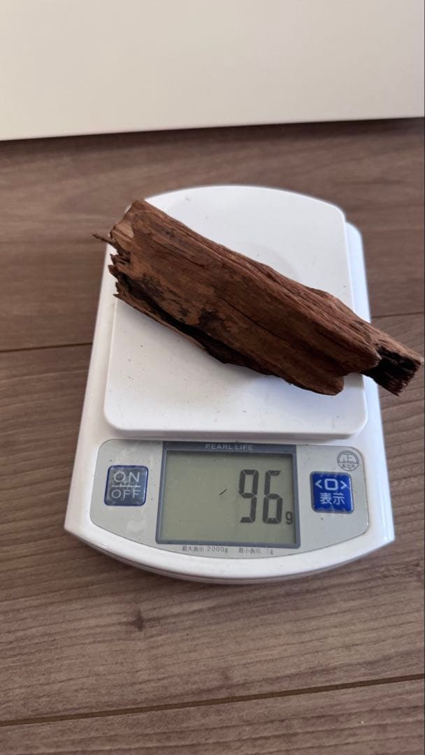 天然沈香《伽羅》伽羅認定印　96g 香木　沈香　茶道具　ベトナム産