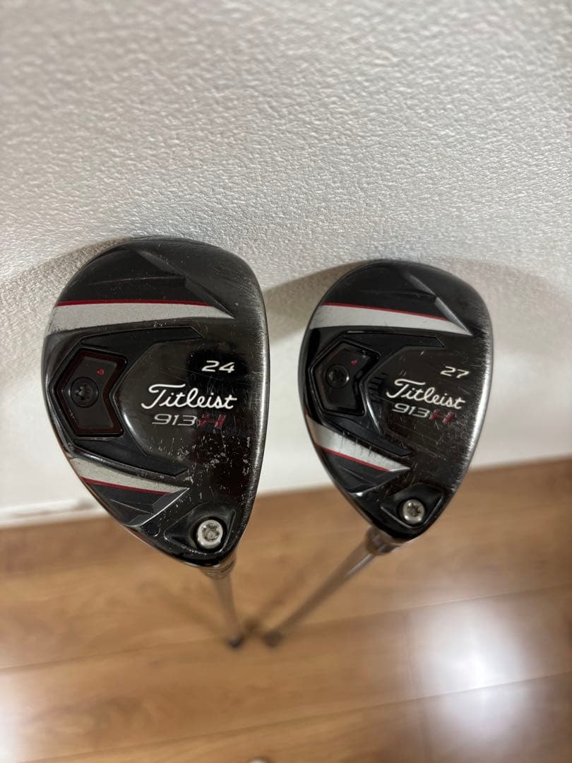 名器4本セット】 タイトリスト913H UT（19°/21°/24°/27°） - メルカリ