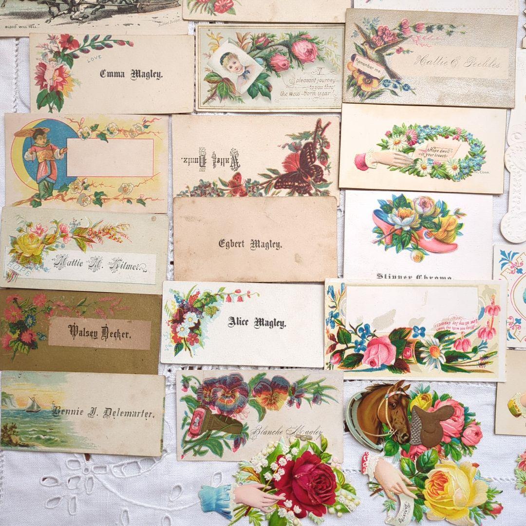 72枚①激レア コーリングカード クロモス アンティーク ヴィクトリアン