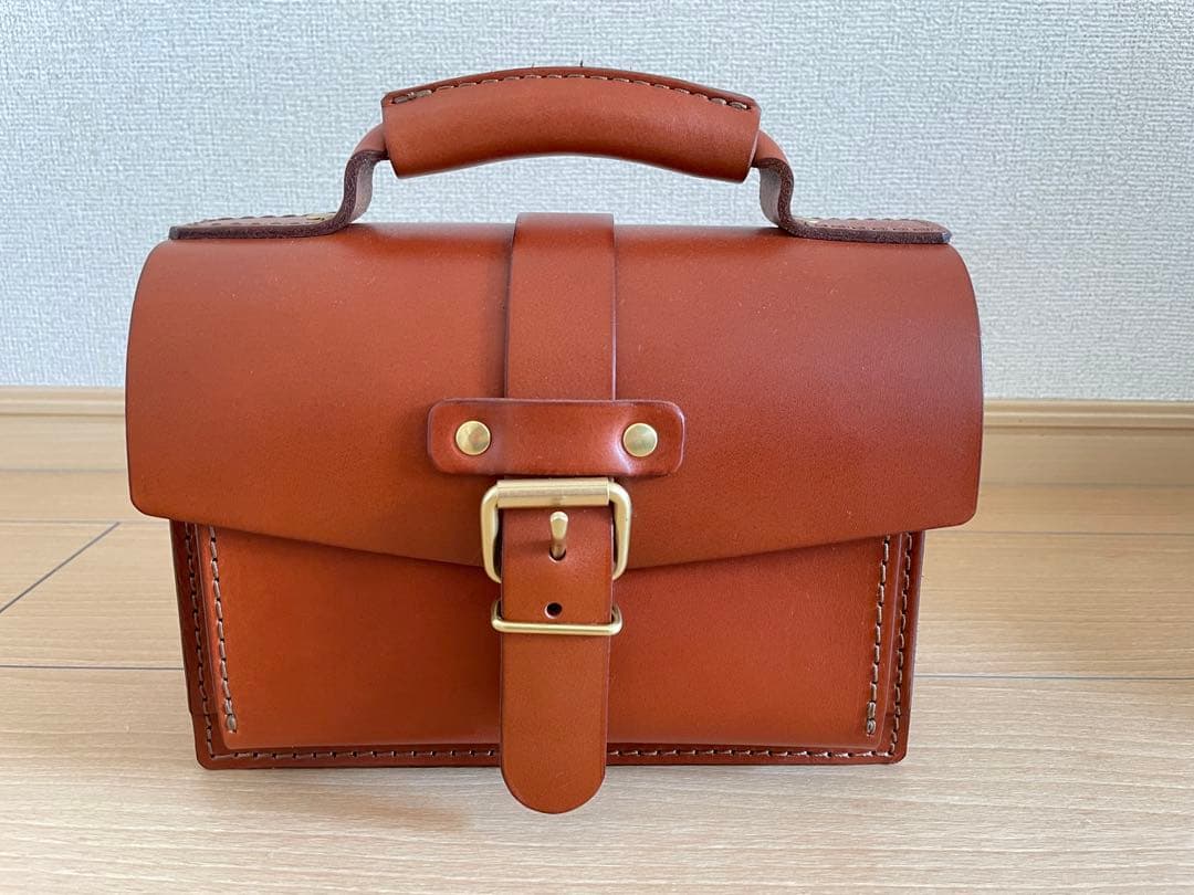 5/16まで期間限定値下げ】HERZ コラージュバッグ CW-13 チョコ - メルカリ