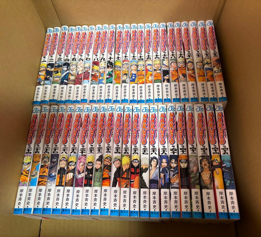 NARUTOナルト　全72巻セット+外伝 集英社（SHUEISHA） NARUTO -ナルト-/漫画全巻セット/「外伝」付◎C