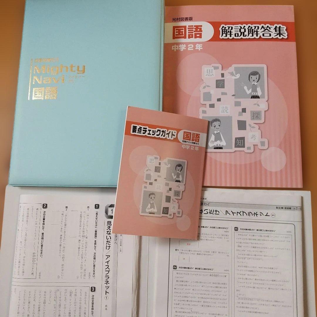 Mighty Navi 中学2年 授業攻略ゼミ 教材 数学含む 5科目 参考書