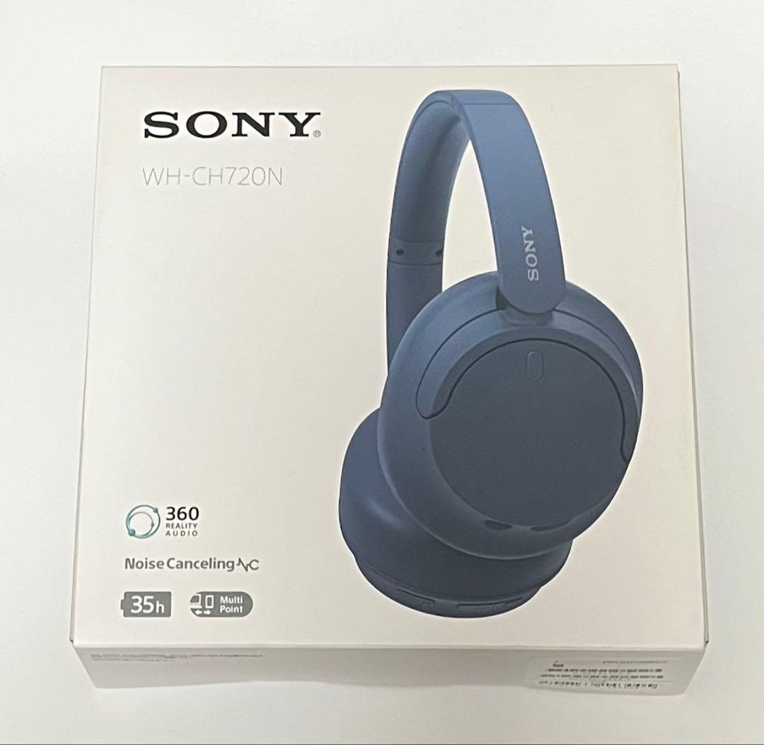 SONY WH-CH720N ワイヤレスヘッドホン ブルー Amazon.com: Sony WH-CH720N Noise Canceling Wireless Bluetooth