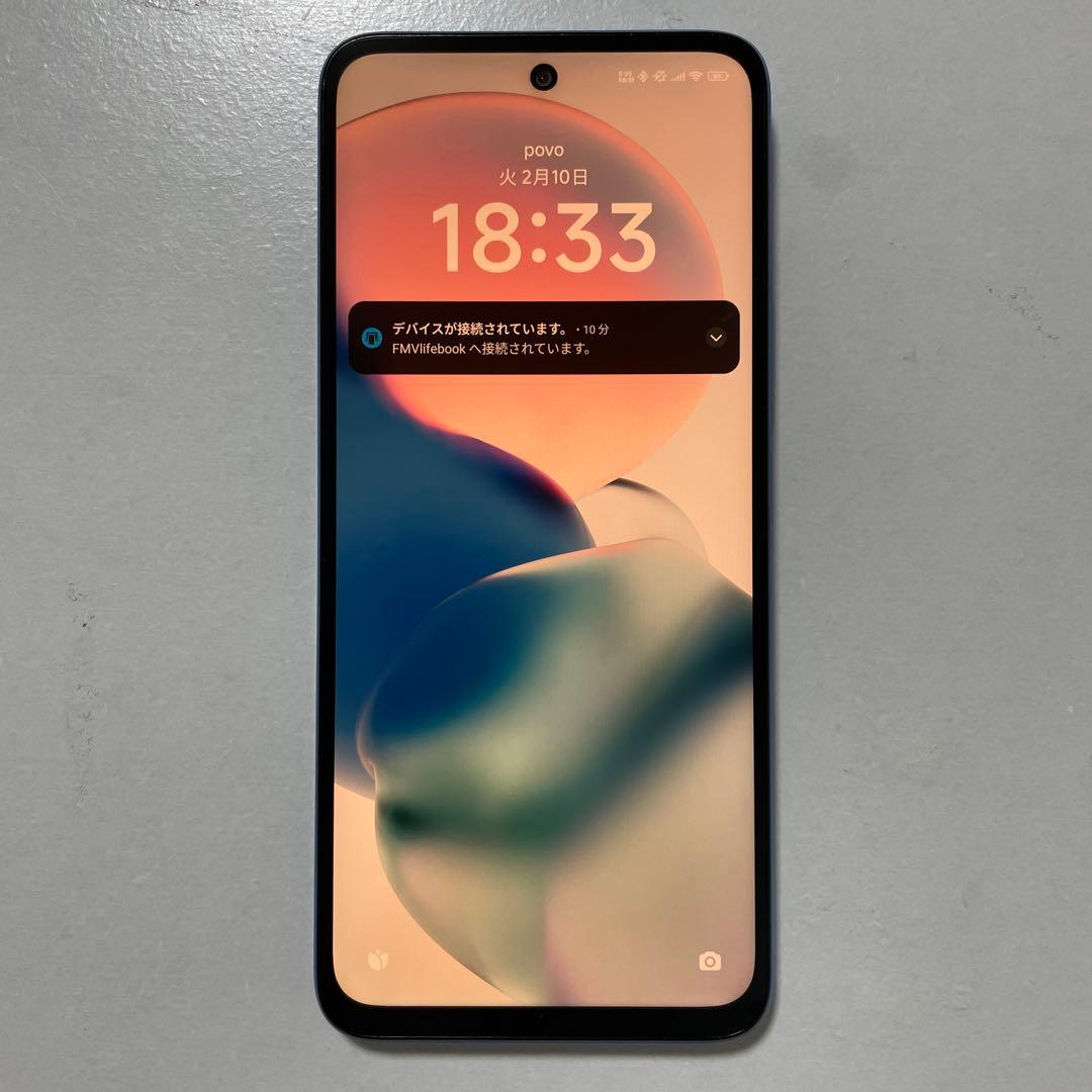 REDMI 12 5G ブルー　カメラ割れあり REDMI 12 5G ブルー カメラ割れあり - メルカリ