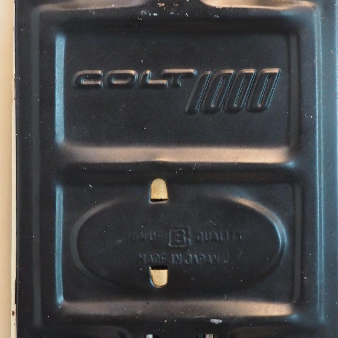 萬代屋【三菱コルト 1000 赤白 ミラー欠】フリクション ブリキTIN【箱無】