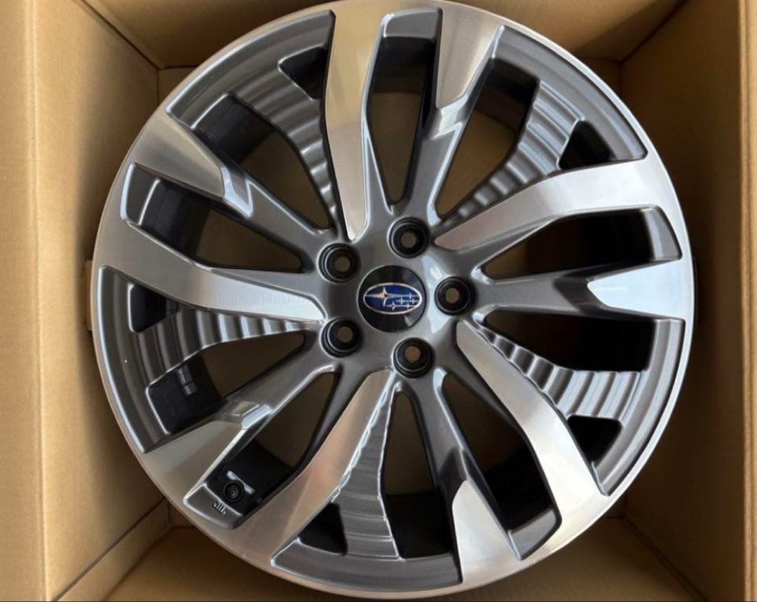 ☆新車外し SLフォレスターPremium 19インチ純正ホイール 4本セット