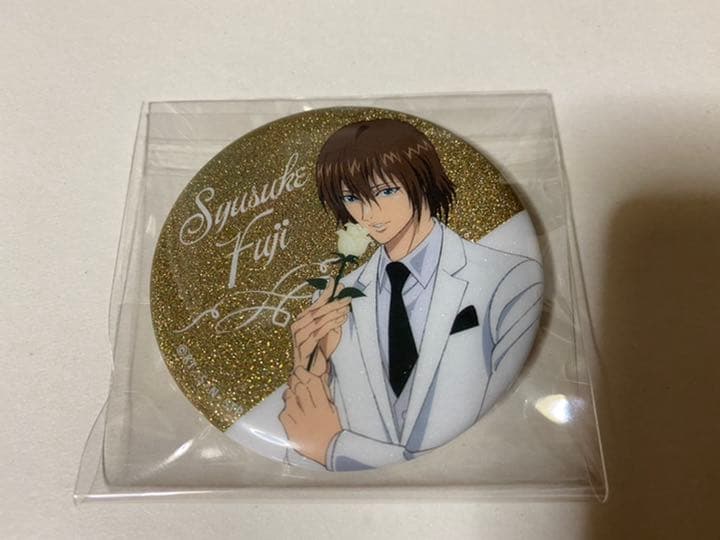 新テニスの王子様 新テニ テニプリ グリッター 缶バッジ ブラホワ