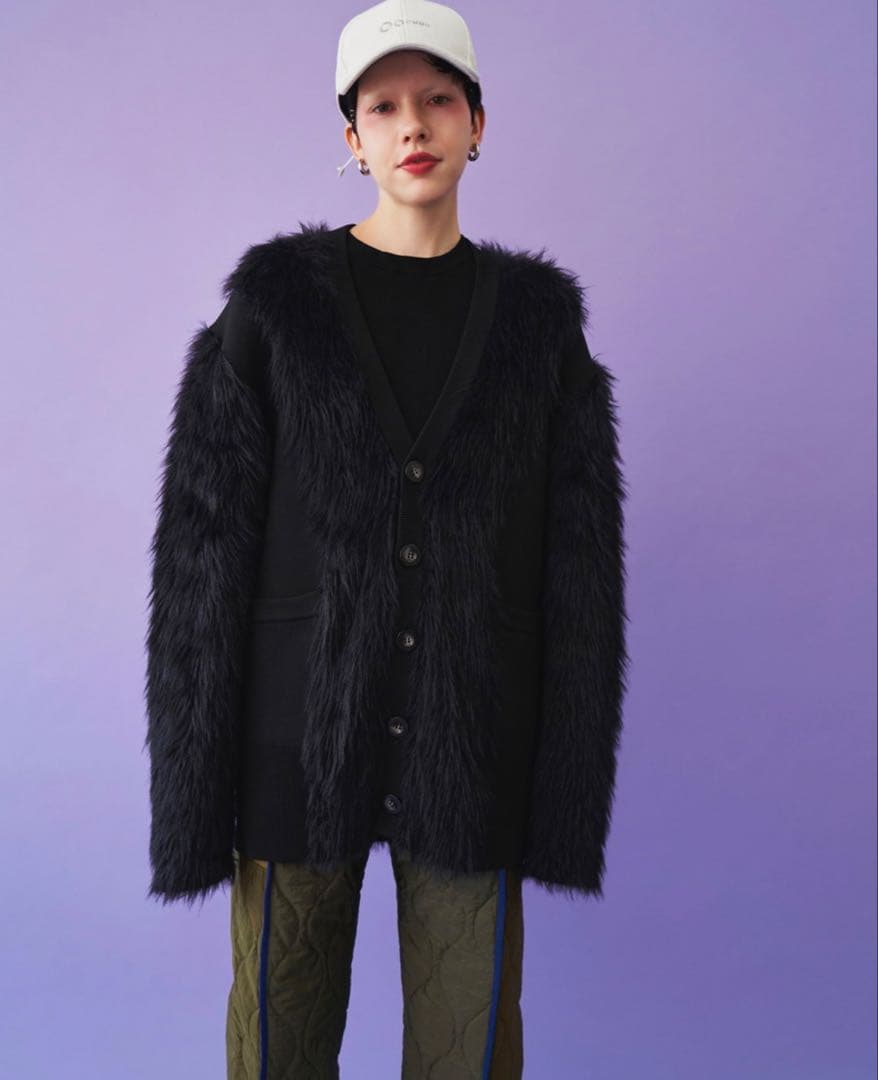 ommo PANEL SHAGGY ニット　新品未使用　値下げしました MOUSSY | 【ViVi掲載】SHEER SHAGGY ニット (ニット ) |SHEL'TTER WEBSTORE