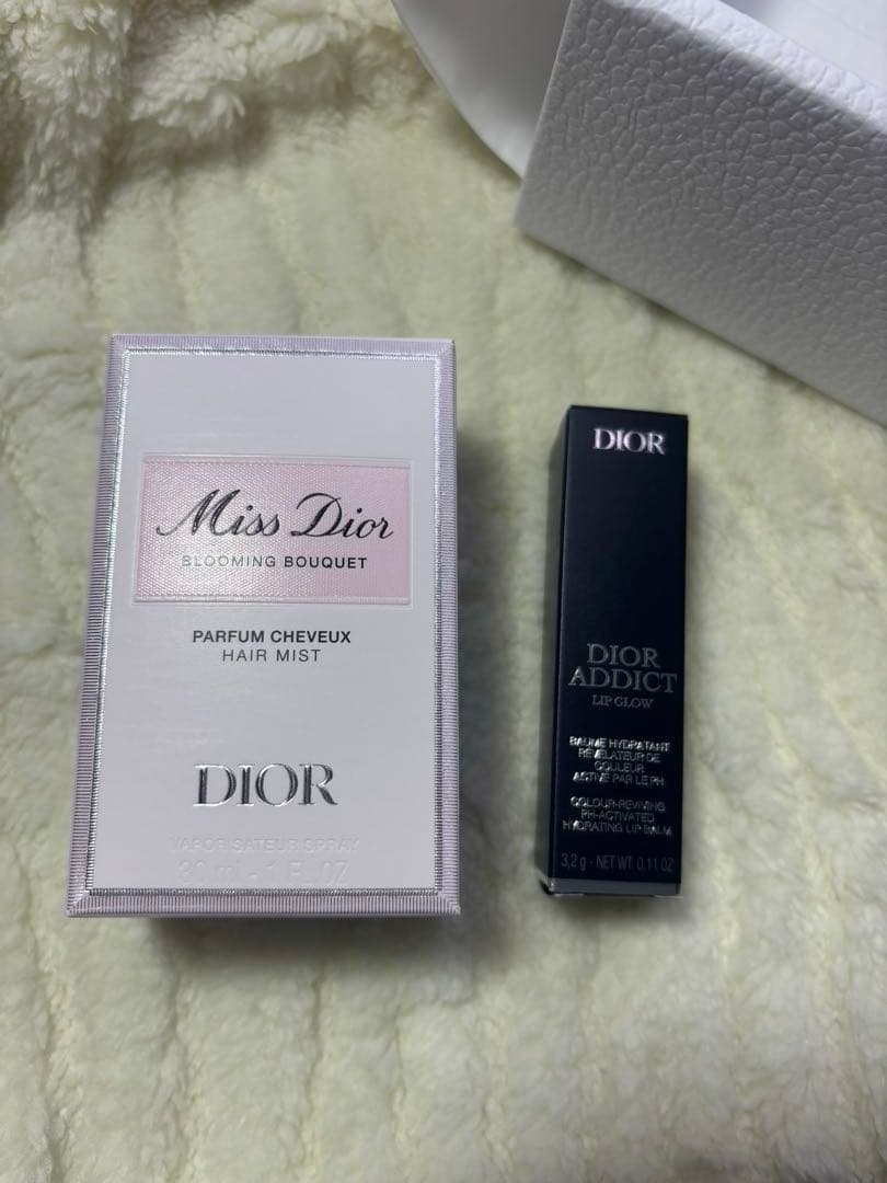 新品未使用】Dior ヘアミスト&リップバーム ギフトBOX オン