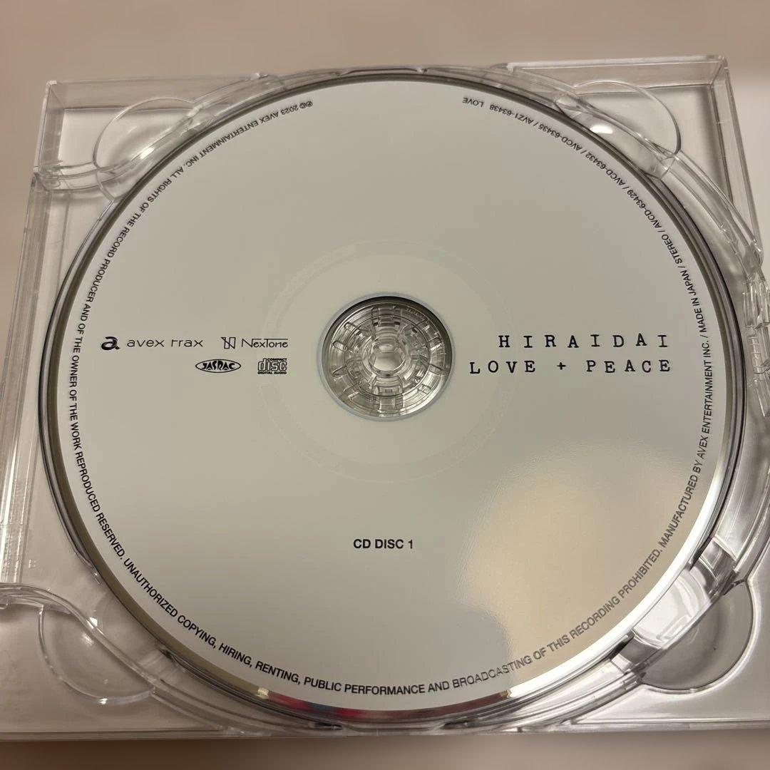 平井大 「LOVE+PEACE」(CD5枚組+Blu-ray+フォトパネル6枚) - メルカリ