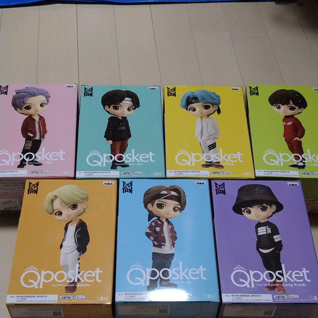 BTSフィギュア7体セットAタイプ - メルカリ