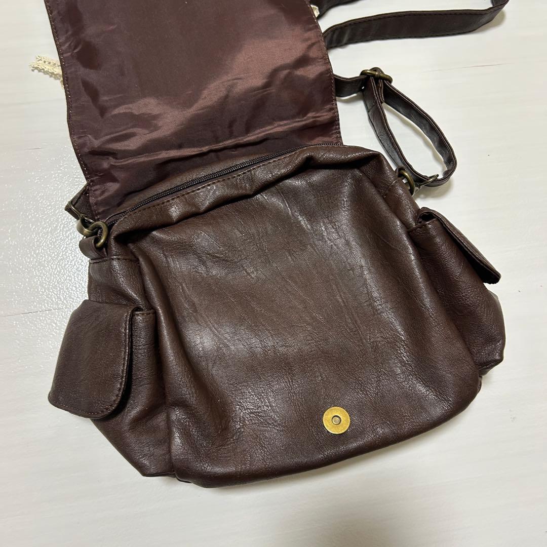 森ガール ショルダーバッグ リュック レザー フェアリーグランジ y2k