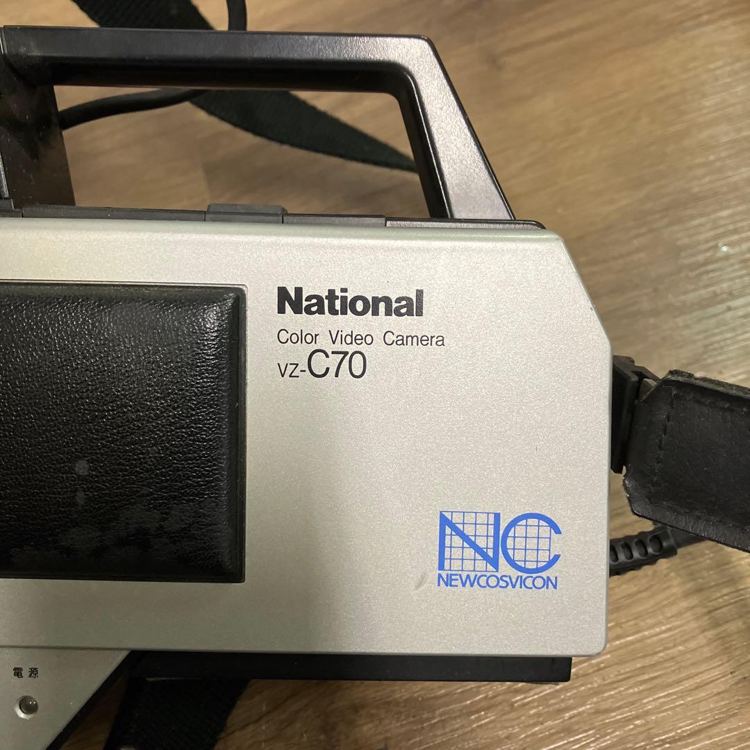 昭和レトロ ナショナル ビデオカメラ 4F 動作未確認 希少 レトロ