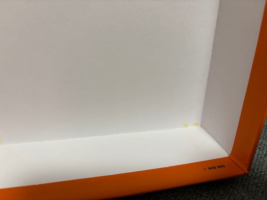 エルメス 箱と紙袋とリボンのみ オレンジボックス ピコタンmm 22