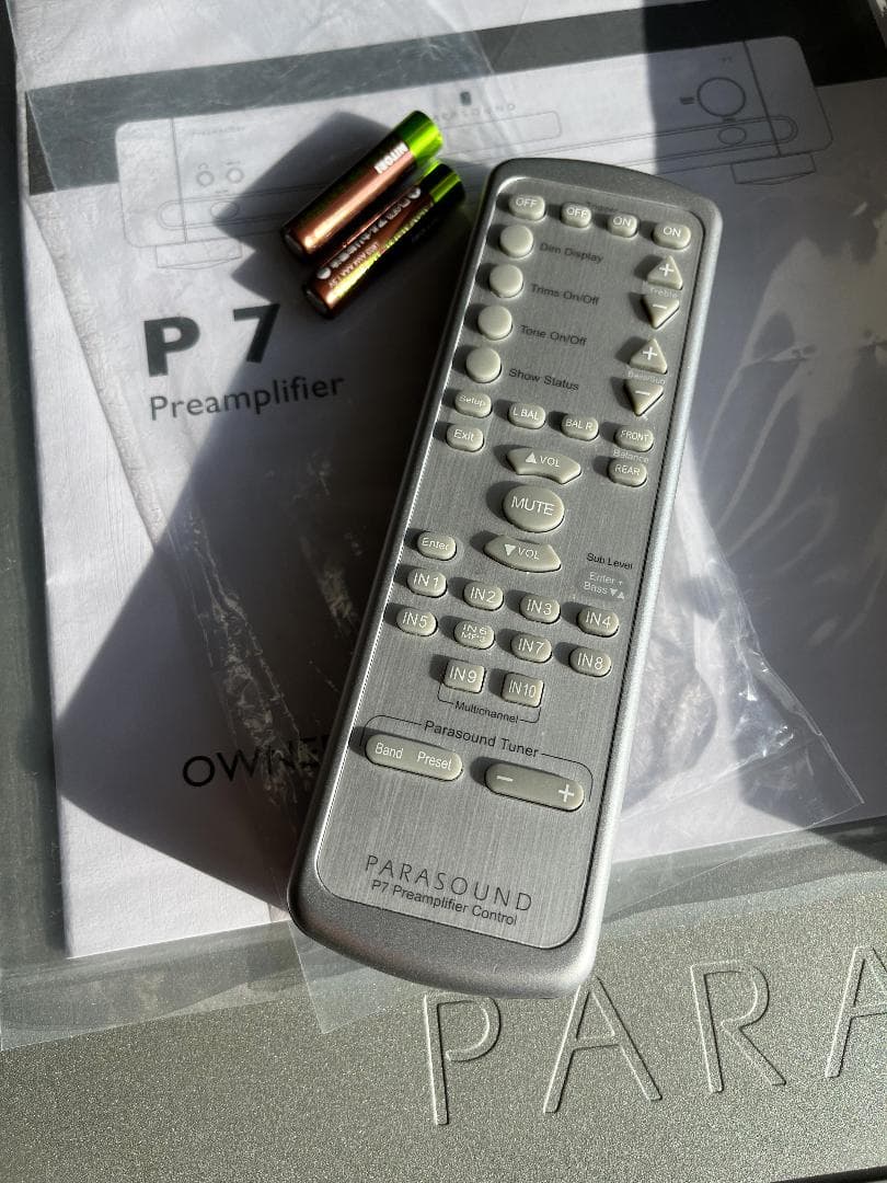 PARASOUND パラサウンド P7 プリアンプ 7.1ch