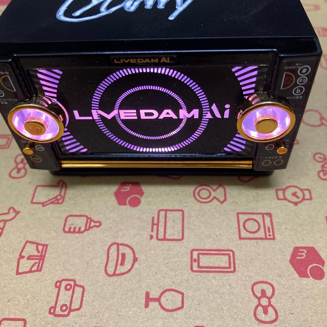 非売品LIVE DAM AI ライブダム ミニスピーカー 尾崎匠海サイン入り