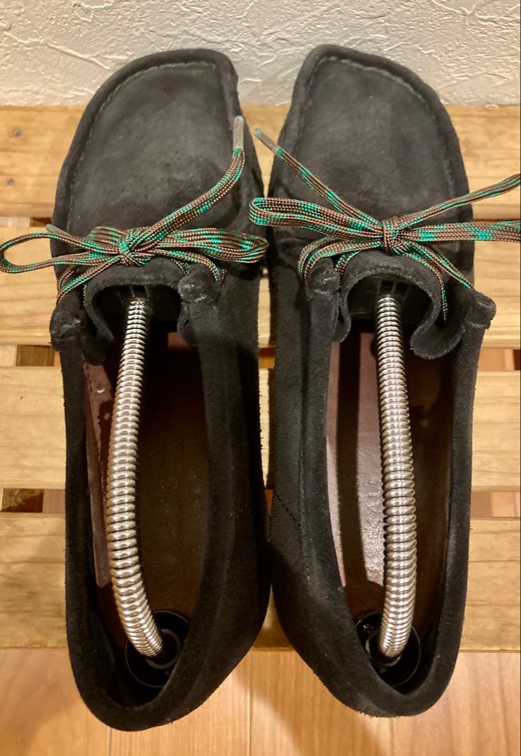 clarksクラークス ワラビー ヴィンセントシューレース仕様 25.5cm