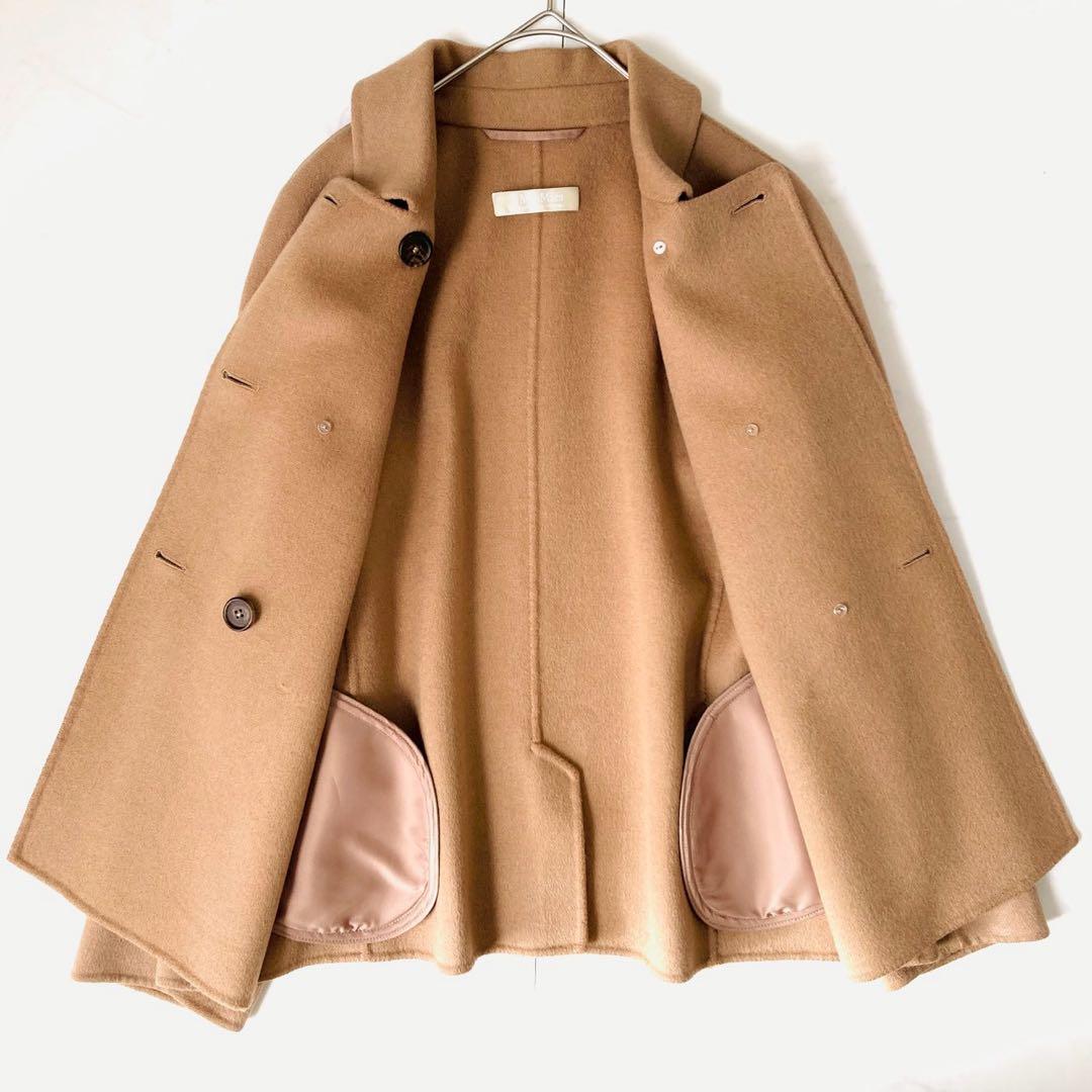 美品✨️マックスマーラ クチートアマーノ ダブルブレスト リバー