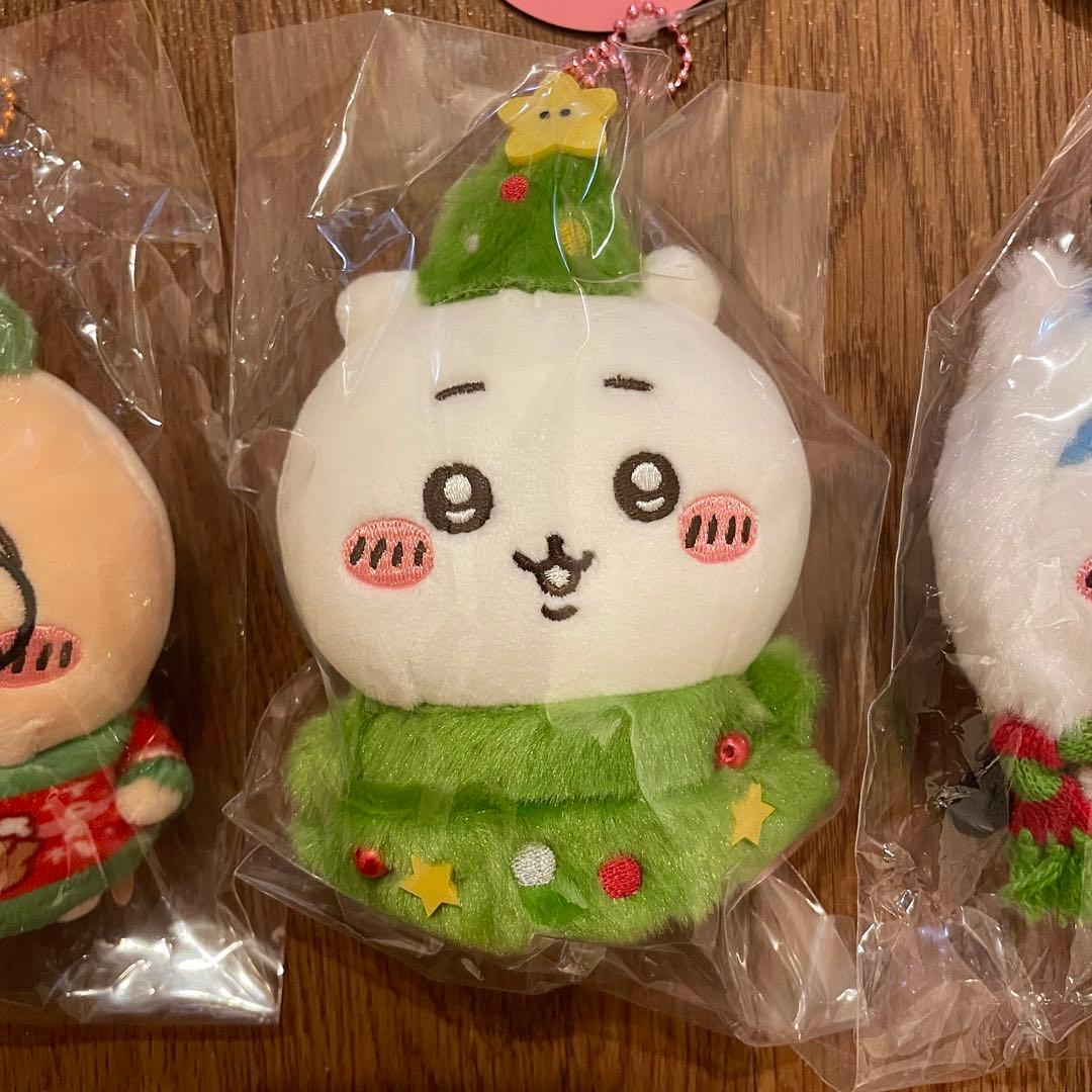 ちいかわ ハッピーホリデーなマスコット クリスマス ちいかわ ハチワレ