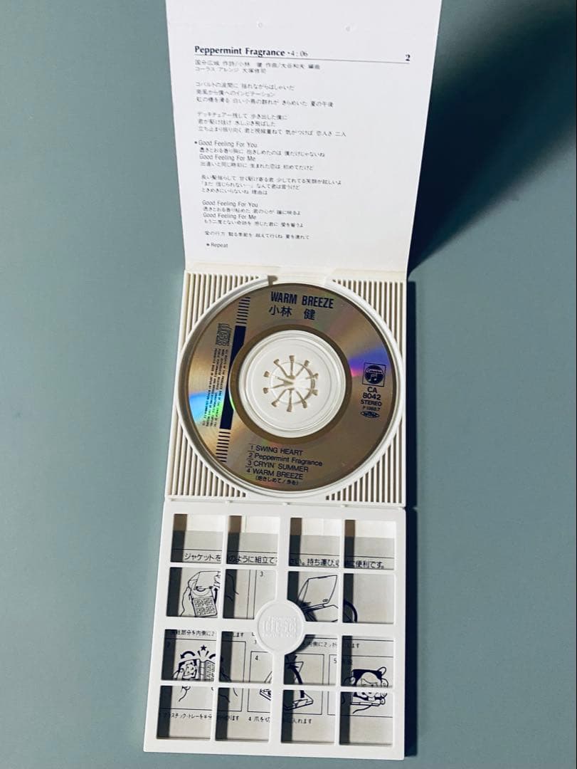 激レア 小林健 WARM BREEZE 8cm 希少88年 - メルカリ