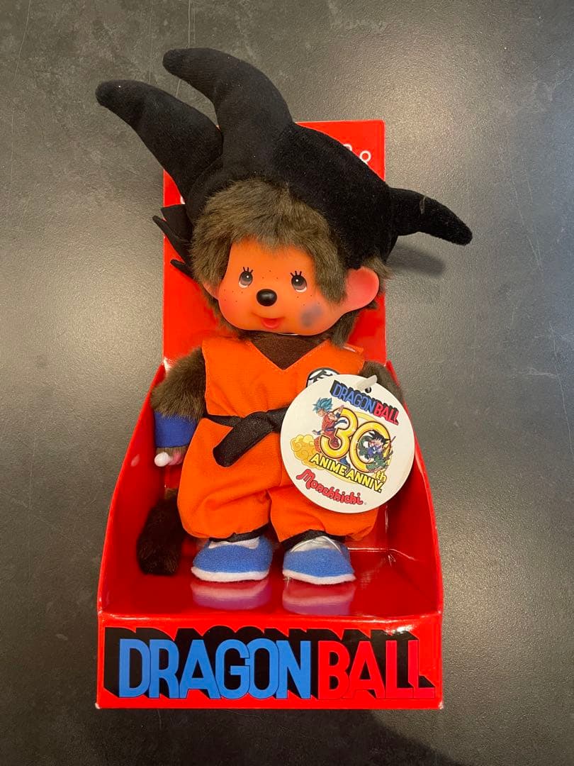 希少・欧州限定】ドラゴンボール30周年 × モンチッチ 孫悟空（激闘Ver