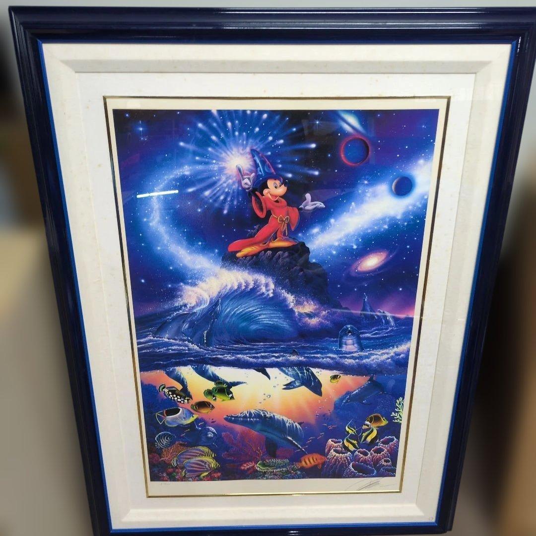 ラッセン ソーサラー オブ ザ シー額装済み ラッセン ソーサラー オブ ザ シー額装済み ラッセン ソーサラー オブ