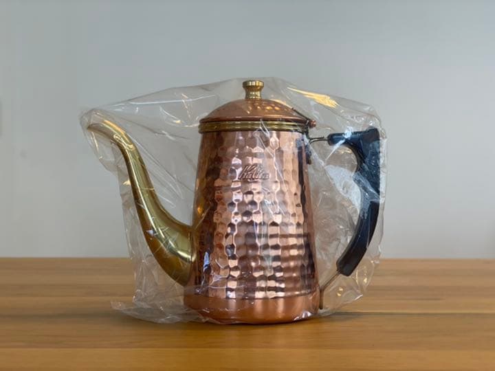 生産終了品レア】Kalitaカリタ 銅ポット0.7L 蝶番付 #52023 - メルカリ