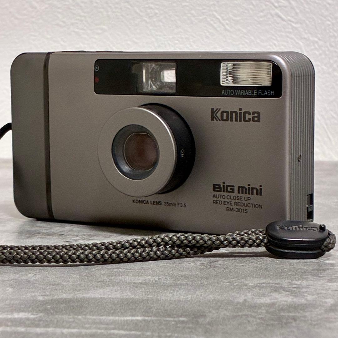 コニカKonica BIGMINI BM-301Sビッグミニ フィルムカメラ - メルカリ