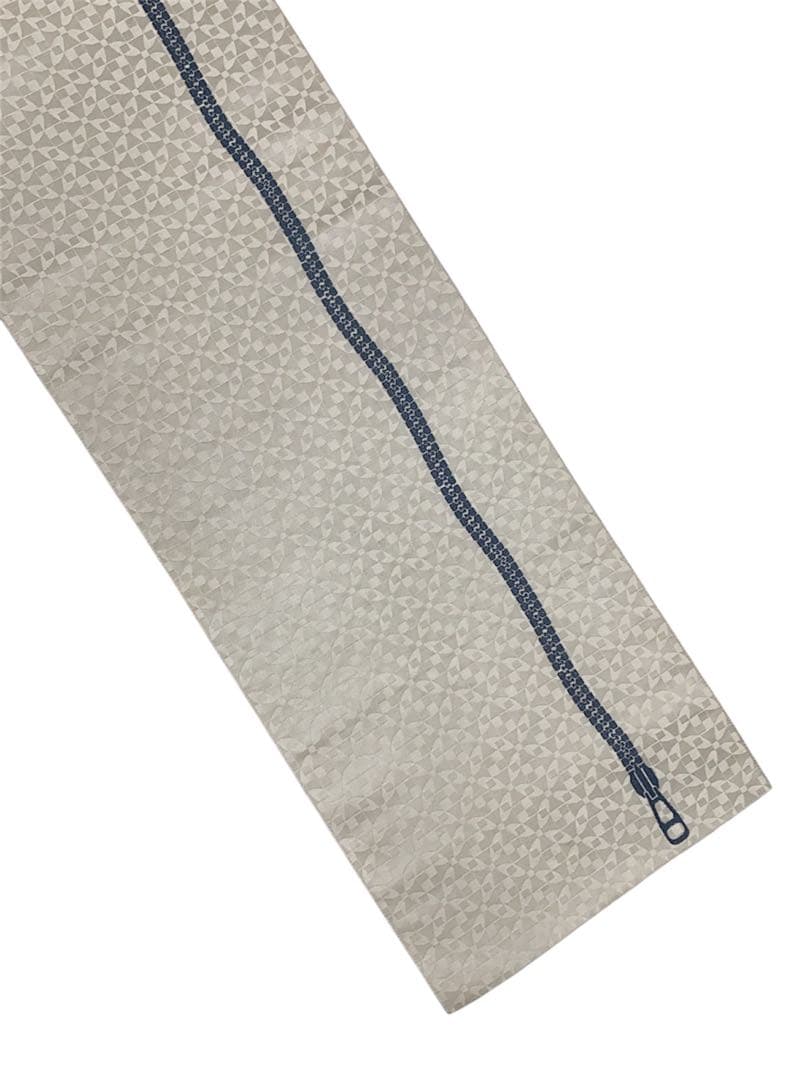 ̮⃝ 幾何学模様 ジッパー 博多織 名古屋帯 - メルカリ