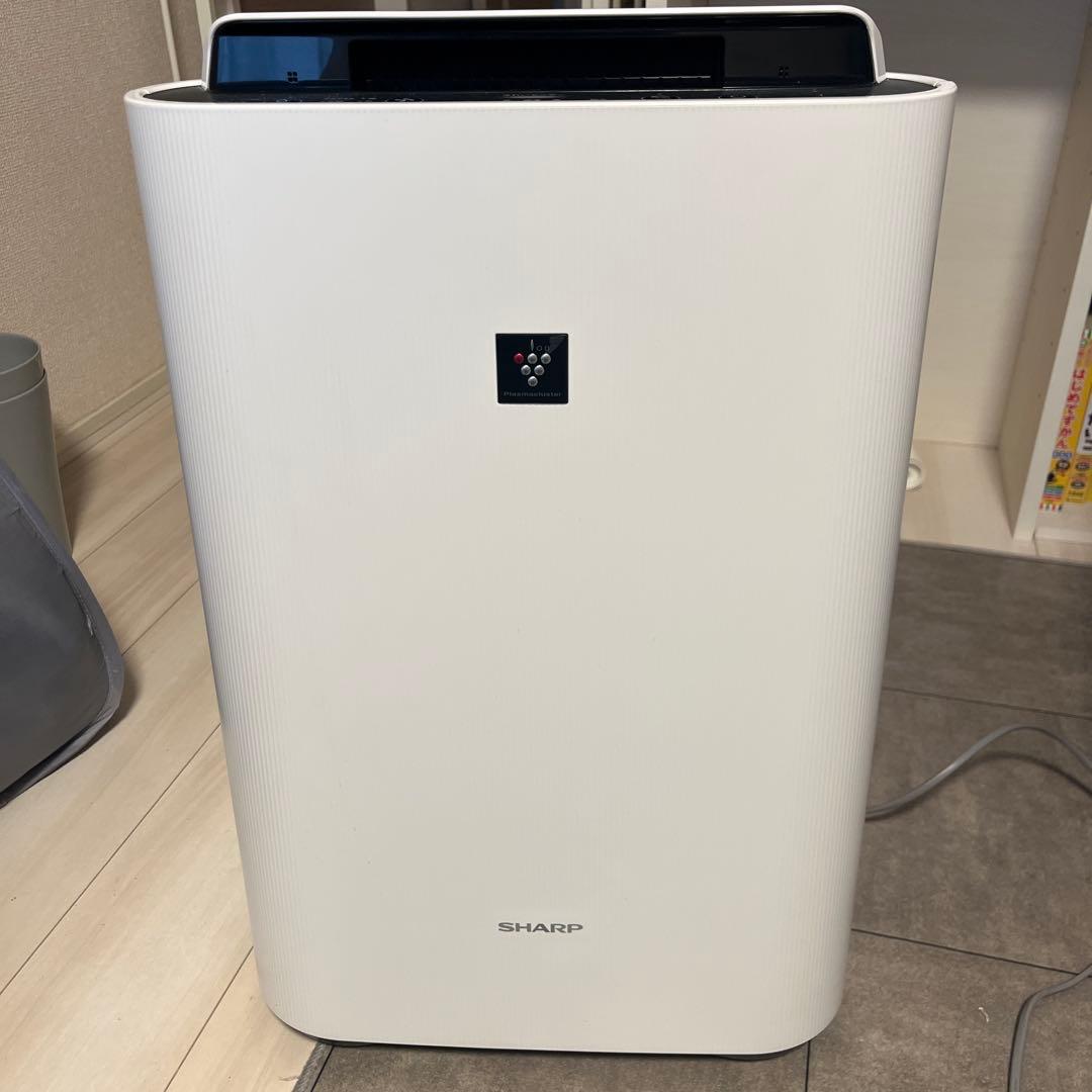 SHARP 空気清浄機 KC-N50-W 2022年製 加湿空気清浄機 ホワイト系 KC-N50-W [適用畳数：23畳 /最大適用畳数