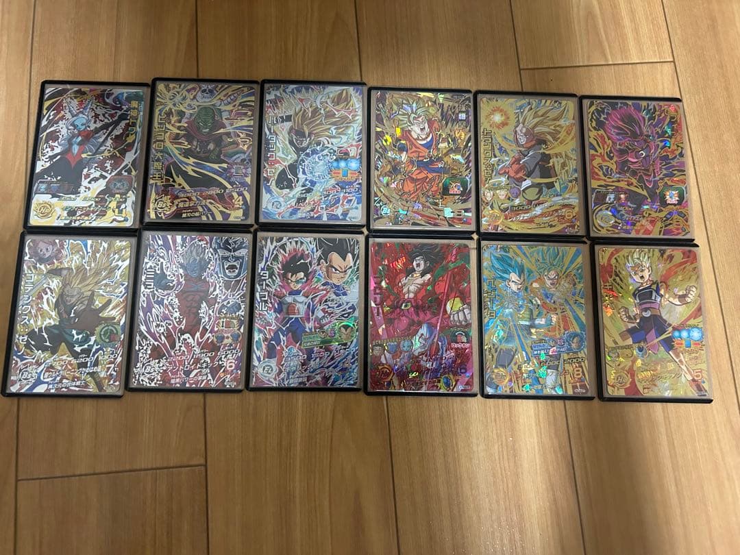 ドラゴンボールヒーローズ　12枚セット　値下げ不可 スーパードラゴンボールヒーローズ カード 12枚セット 値下げしました