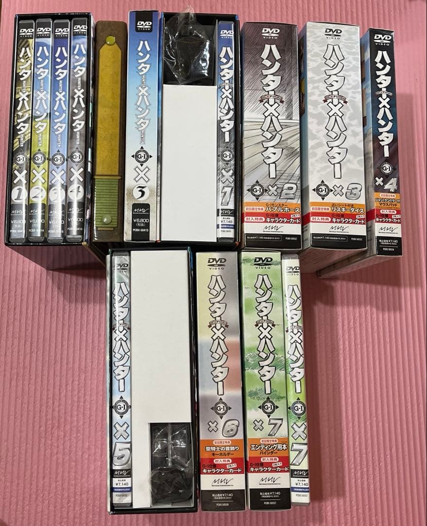 HUNTER×HUNTER OVA G.I編 初回盤 DVDセット 特典付き - メルカリ