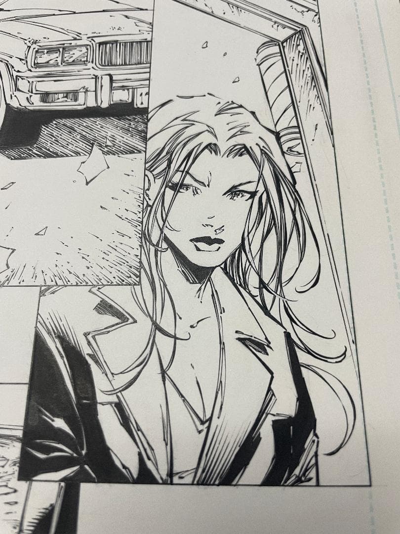 美品・希少・アメコミ　原画　ウィッチブレイド Witchblade